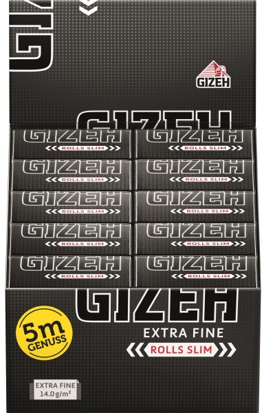 GIZEH EXTRA FINE ROLLS SLIM